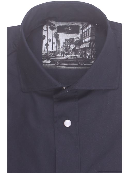 cotton shirt with snap buttons MARTIN ZELO | MZ703-CAM03OX01